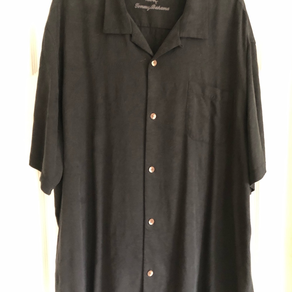 Tommy Bahama Charcoal Men's Casual Shirt